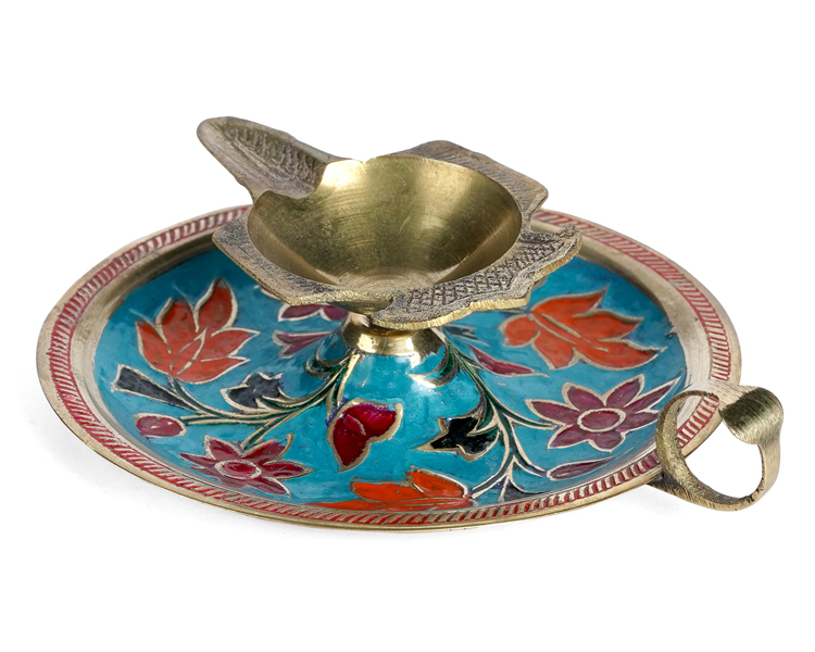 Brass metal arti lamp